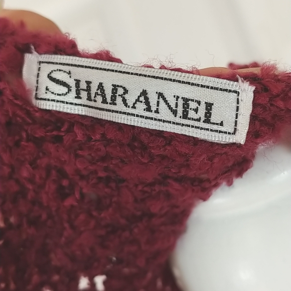 Knit top burgundy  NWT - Picture 8 of 10